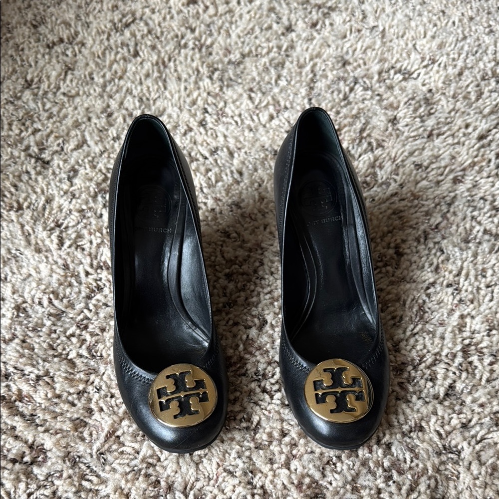 Tory Burch Black Heels Women’s size 7.5